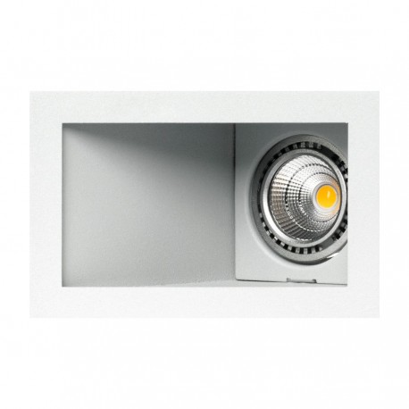 OJO DE BUEY LED CUADRADO ABATIBLE SIMPLE 7W VARIOS COLORES BJF