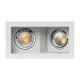 OJO DE BUEY LED CUADRADO ABATIBLE DOBLE 7W VARIOS COLORES BJF