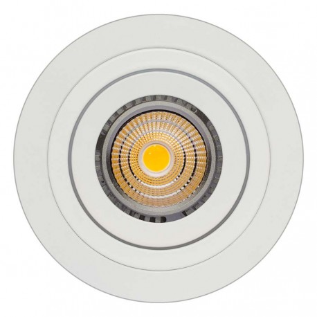 OJO DE BUEY LED REDONDO ABATIBLE SIMPLE 7W VARIOS COLORES BJF