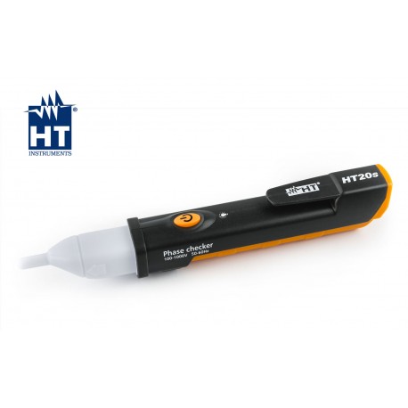 DETECTOR DE TENSION SIN CONTACTO Y AVISADOR LED ROJO HT-INSTRUMENTS HT20S