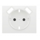 TECLA BLANCA BASE SCHUKO 2P+T USB IRIS BIC 18724-USB