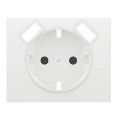TECLA BLANCA BASE SCHUKO 2P+T USB IRIS BIC 18724-USB