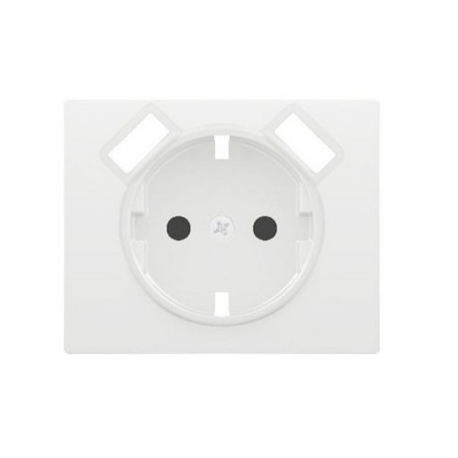 TECLA BLANCA BASE SCHUKO 2P+T USB IRIS BIC 18724-USB