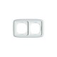 MARCO 2 ELEMENTOS BLANCO ESTANCO IP44 NIESSEN ARCO 8772 BA