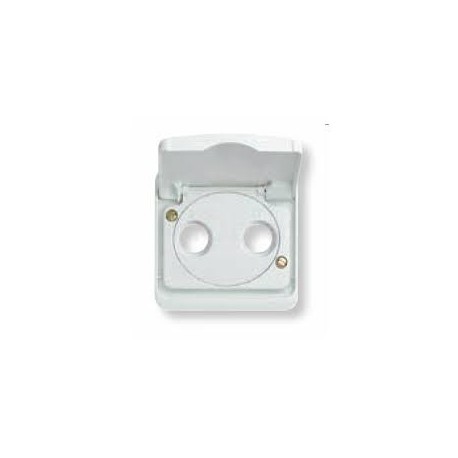 TAPA DE TV R-TV/SAT BLANCO ESTANCO IP44 NIESSEN ARCO 8750.1 BA
