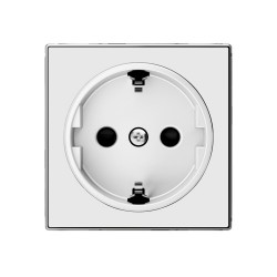 TAPA BASE SCHUKO CRISTAL BLANCO NIESSEN SKY 8588 CB