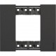 MARCO 1 ELEMENTO NEGRO BTICINO LIVING NOW KA4802KG
