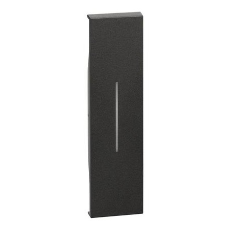 TECLA ESTRECHA NEGRA PARA MECANISMOS BTICINO LIVING NOW KG01