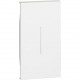 TECLA ANCHA BLANCA PARA MECANISMOS BTICINO LIVING NOW KW01M2