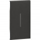TECLA ANCHA NEGRA PARA MECANISMOS BTICINO LIVING NOW KG01M2