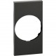 TAPA NEGRA PARA BASE DE ENCHUFE SCHUKO BTICINO LIVING NOW KG04