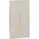 TECLA ANCHA ARENA PARA MECANISMOS BTICINO LIVING NOW KM01M2