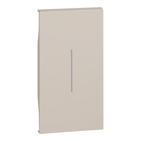 TECLA ANCHA ARENA PARA MECANISMOS BTICINO LIVING NOW KM01M2