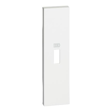 TAPA BLANCA PARA CARGADOR SIMPLE USB BTICINO LIVING NOW KW10C