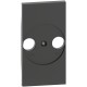 TAPA NEGRA PARA TOMA TV-SAT BTCINO LIVING NOW KG4212