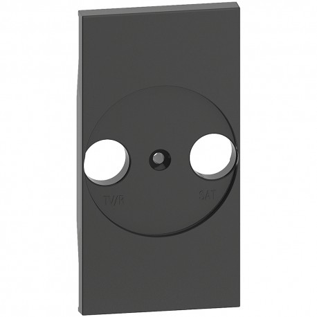 TAPA NEGRA PARA TOMA TV-SAT BTCINO LIVING NOW KG4212