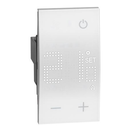 TERMOSTATO ELECTRONICO BLANCO BTICINO LIVING NOW KW4441