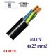 MANGUERA RV-K 4X25 MM2 1000V - POR METROS