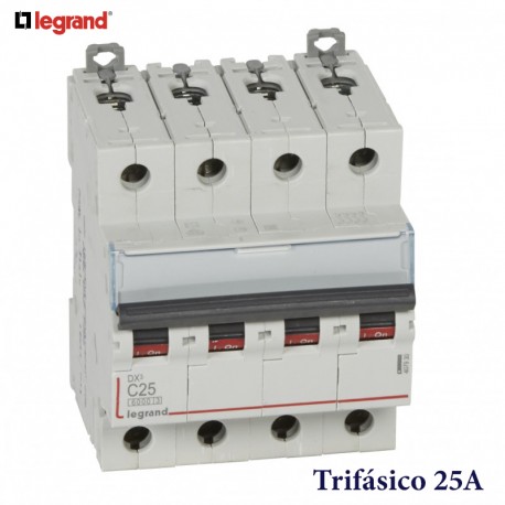 MAGNETOTERMICO DX3 C 4P 25A 407930