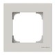 MARCO 1 ELEMENTO BLANCO PERFIL GRIS NIESSEN SKY 8571 BL