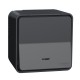 PULSADOR ESTANCO COMPLETO GRIS DE SUPERFICIE IP55 CON LED SCHNEIDER MUREVA STYL MUR35028