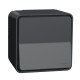 INTERRUPTOR BIPOLAR COMPLETO ESTANCO GRIS DE SUPERFICIE IP55 SCHNEIDER MUREVA STYL MUR35033