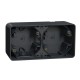 CAJA ESTANCA GRIS 2 ELEMENTOS DE SUPERFICIE IP55 SCHNEIDER MUREVA STYL MUR37914