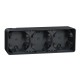 CAJA ESTANCA GRIS 3 ELEMENTOS DE SUPERFICIE IP55 SCHNEIDER MUREVA STYL MUR37713
