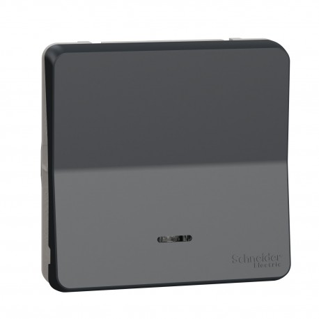 PULSADOR ESTANCO GRIS DE SUPERFICIE IP55 CON LED SCHNEIDER MUREVA STYL MUR35025