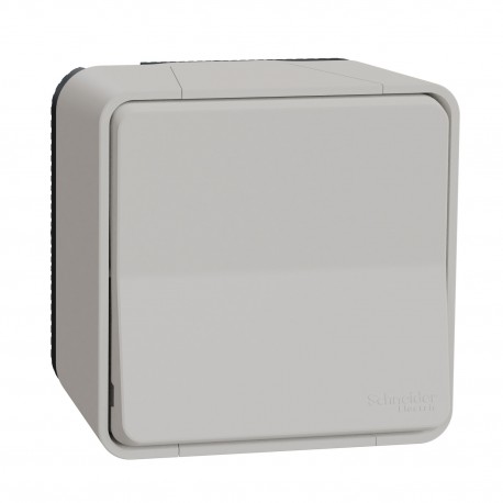 CONMUTADOR ESTANCO BLANCO DE SUPERFICIE IP55 SCHNEIDER MUREVA STYL MUR39021