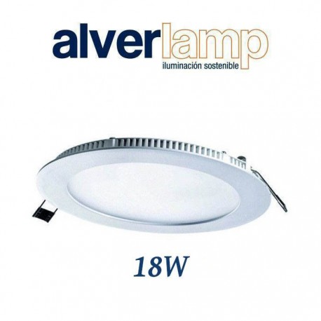 DOWNLIGHT LED 18W EMPOTRAR REDONDO BLANCO 6000K ALVERLAMP DLP1860