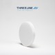 PLAFON LED 18W BLANCO DE SUPERFICIE IP65 4000K THREELINE TECTUM-TCT18R