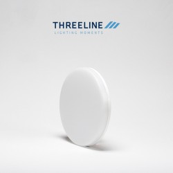 PLAFON LED 18W BLANCO DE SUPERFICIE IP65 4000K THREELINE TECTUM-TCT18R