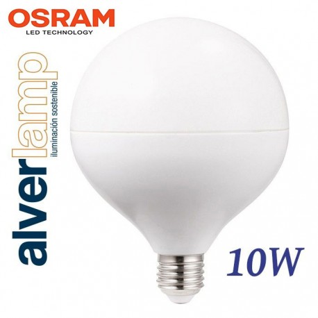 BOMBILLA LED 10W GLOBO ROSCA E27 3000-6000K ALVERLAMP LGLO1060
