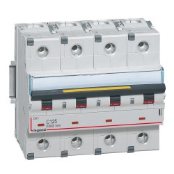 AUTOMATICO MAGNETOTERMICO TRIFASICO 4P 125A DX3 10/16KA C 4P LEGRAND 409364