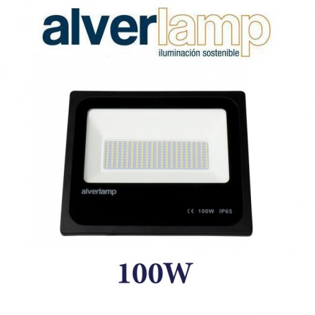 PROYECTOR LED 100W COMPACTO LUZ NATURAL ALVERLAMP