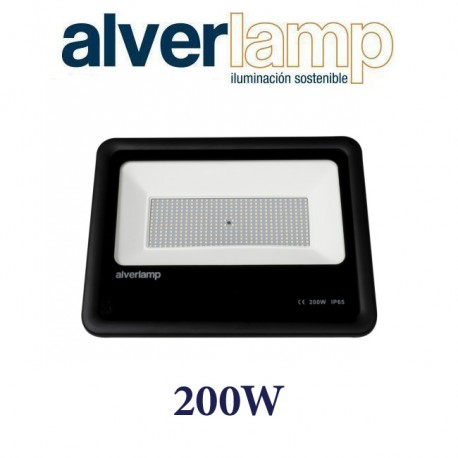 PROYECTOR LED 200W COMPACTO LUZ NATURAL ALVERLAMP