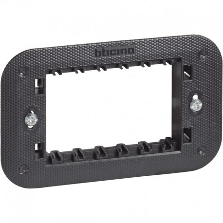 BASTIDOR PARA MECANISMOS 3 MODULOS BTICINO LIVING NOW K4703