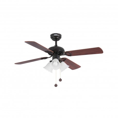 Ventilador de techo marron LISBOA 33102 - FARO ILUMINACION