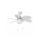 Ventilador de techo blanco PALAO 33180 - FARO ILUMINACION