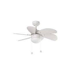 Ventilador de techo blanco PALAO 33180 - FARO ILUMINACION