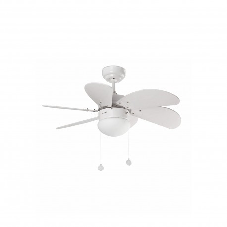 Ventilador de techo blanco PALAO 33180 - FARO ILUMINACION