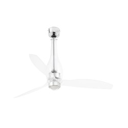 Ventilador de techo transparente con motor DC ETERFAN LED 33381-9 - FARO ILUMINACION
