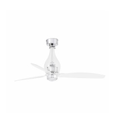Ventilador de techo transparente con motor DC MINI ETERFAN LED 33382-9 - FARO ILUMINACION