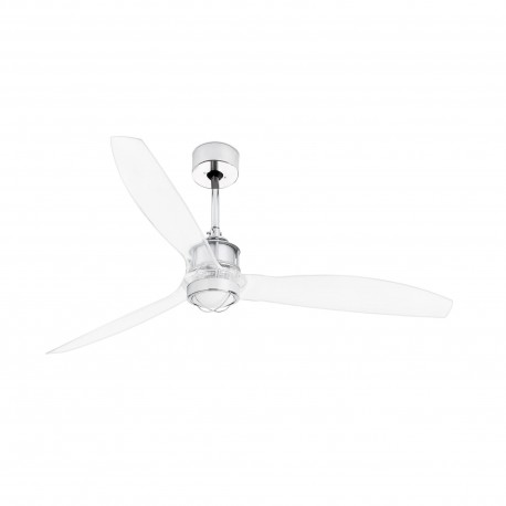 Ventilador de techo cromo con motor DC JUST FAN LED 33394-9 - FARO ILUMINACION