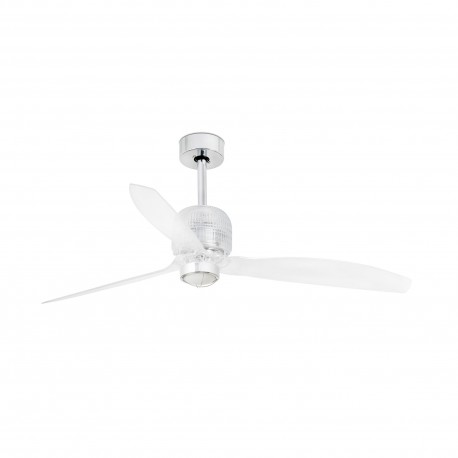 Ventilador de techo cromo con motor DC DECO FAN LED 33394D-9 - FARO ILUMINACION