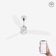 Ventilador de techo cromo con motor DC SMART JUST FAN LED 33394WP-9 - FARO ILUMINACION