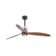 Ventilador de techo negro/madera con motor DC DECO FAN LED 33395D-10 - FARO ILUMINACION