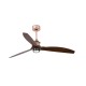 Ventilador de techo cobre/madera con motor DC JUST FAN LED 33399-10 - FARO ILUMINACION
