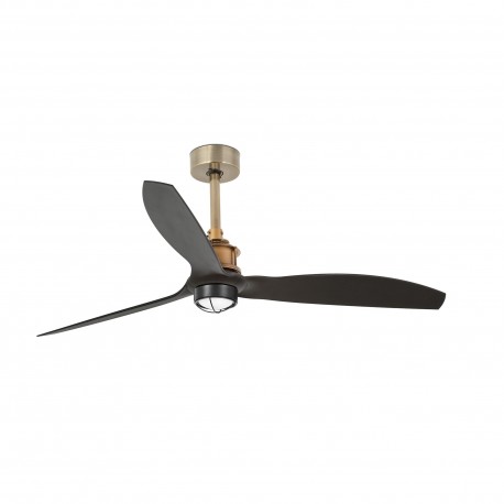 Ventilador de techo oro viejo/negro JUST FAN LED 33417-10 - FARO ILUMINACION
